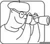 Clipart Photographer Taking Picture Image