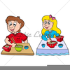Chinese Food Box Clipart Image