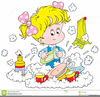 Toddler Chores Clipart Image