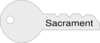 Sacrament Key Clip Art