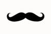 Black Mustache Clip Art
