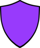 Shield-purple Clip Art