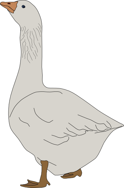 clipart of a goose - photo #8