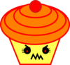 Orange Angry Clip Art