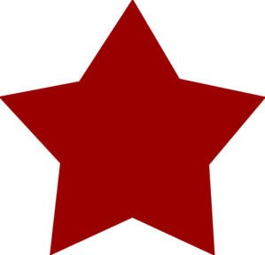 Red Star  Clip Art
