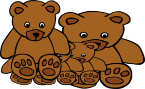 Baby Brown Bear2 Clip Art