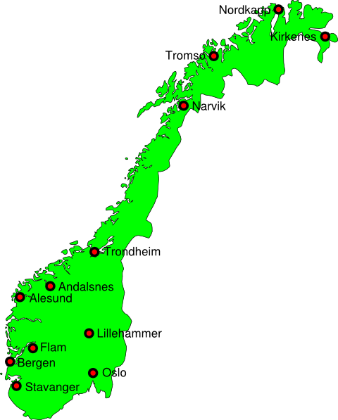 norway map clipart - photo #17