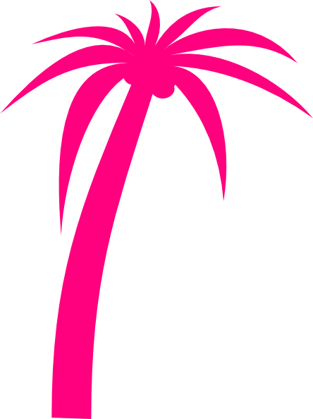 Pink Palm Clip Art at Clker.com - vector clip art online, royalty free