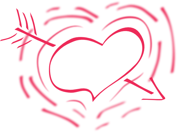 clip art heart with an arrow - photo #47