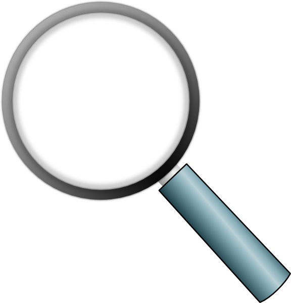 clipart magnifying glass - photo #41