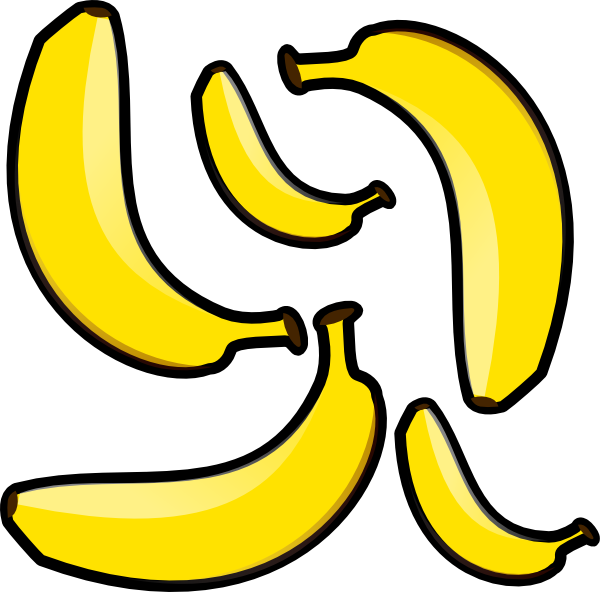 Bananas Clip Art At Clker Vector Clip Art Online Royalty Free