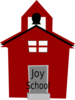 Red Schoolhouse Clip Art