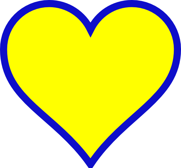 gold heart clip art free - photo #31