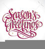 Free Animated Seasons Greetings Clipart Image