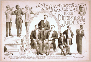 Wm. H. West S Big Minstrel Jubilee Image