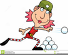 Animated Snowball Fight Clipart Image