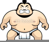 Animated Sumo Wrestler Clipart Image