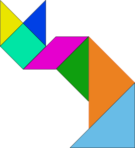 Tangram Game Clip Art