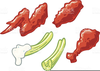 Hot Chicken Wings Clipart Image