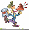 Paper Delivery Boy Clipart Image