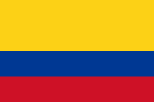 Zelus Et Radix Flag Of Colombia Clip Art