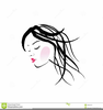 Woman With Dreadlocks Clipart Image