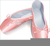 Free Ballet Slipper Clipart Image
