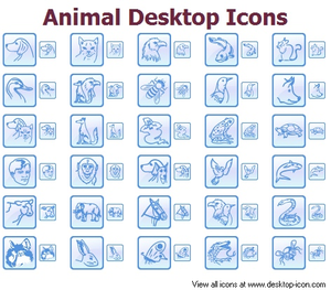 Animal Desktop Icons Image