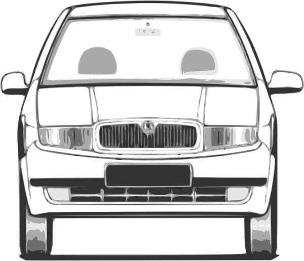 clipart car front - photo #8