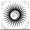 Hippie Clipart Black And White Image