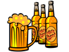 Free Beer Bottle Vector Clip Art Image