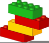 Lego Building Blocks Clipart Image