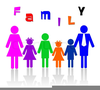 Family Togetherness Clipart Image