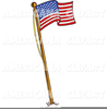 Clipart Us Flag Waving Image