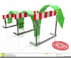 Jumping Hurdles Clipart Image