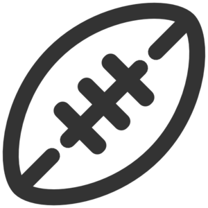 Sport Activities Rugby Icon Image