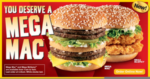 Mega Mac Meal Image