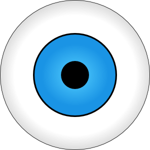 Tonlima Olho Azul Blue Eye Clip Art at  - vector clip art online,  royalty free & public domain