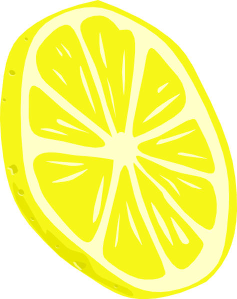 lemon shape clipart - photo #15