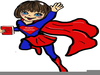 Super Hero Teacher Clipart Image