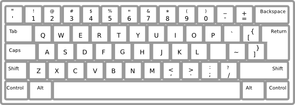 clipart for keyboard - photo #38