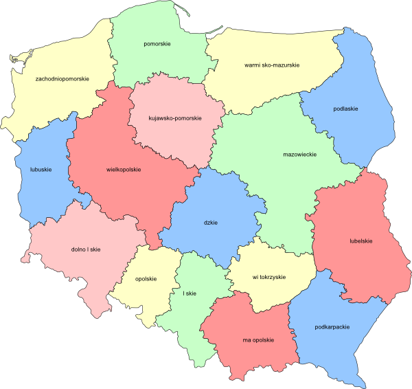 clipart map of poland - photo #7