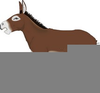 Donkey Mule Clipart Image