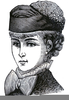 Victorian Ladies Hats Clipart Image