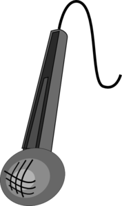 Mic Clip Art at Clker.com - vector clip art online, royalty free