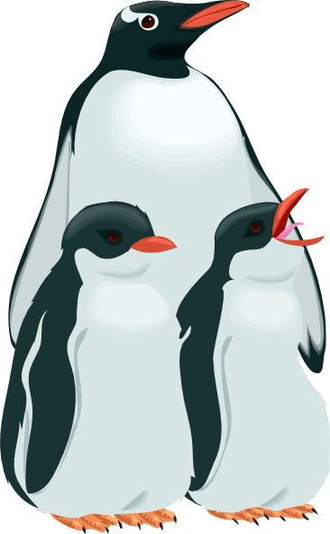 snow penguin clip art - photo #15