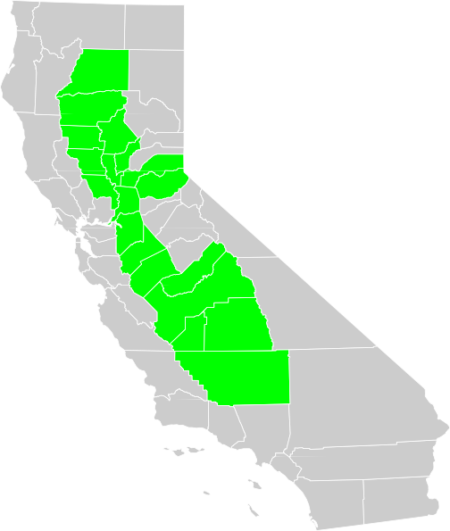 free clipart map of california - photo #30