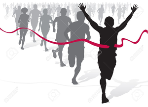 Free Clipart Track Runners Image