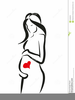 Pregnant Women Clipart Free Image