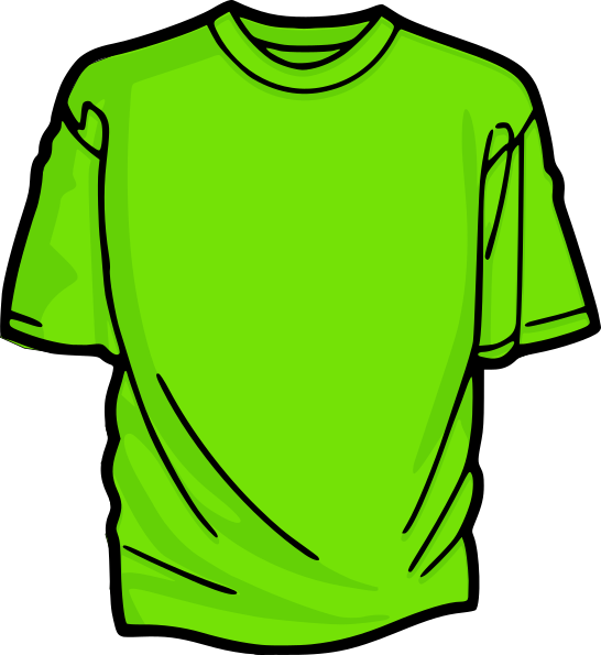 Light Green T Shirt Clip Art At Vector Clip Art Online